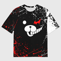 Футболка оверсайз мужская MONOKUMA, цвет: 3D-принт