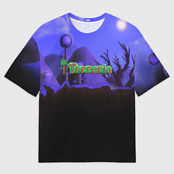 Футболка оверсайз мужская TERRARIA, цвет: 3D-принт