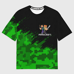 Мужская футболка оверсайз MINECRAFT