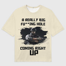 Футболка оверсайз мужская Rainbow Six Siege, цвет: 3D-принт