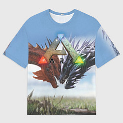 Футболка оверсайз мужская Ark Survival Evolved, цвет: 3D-принт