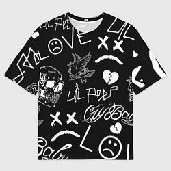 Мужская футболка оверсайз Lil Peep
