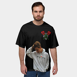 Футболка оверсайз мужская ТИКТОКЕР - PAYTON MOORMEIE, цвет: 3D-принт — фото 2