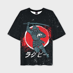 Мужская футболка оверсайз Регби Япония, 2019
