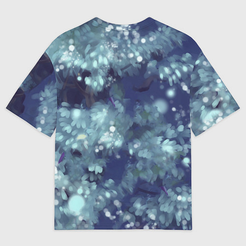 Мужская футболка оверсайз Tomoe Kamisama / 3D-принт – фото 2