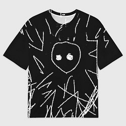 Мужская футболка оверсайз Schizophrenia