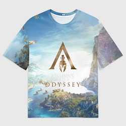 Мужская футболка оверсайз Oddysey