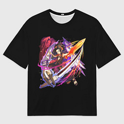 Мужская футболка оверсайз Shaman king