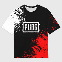 Мужская футболка оверсайз PUBG