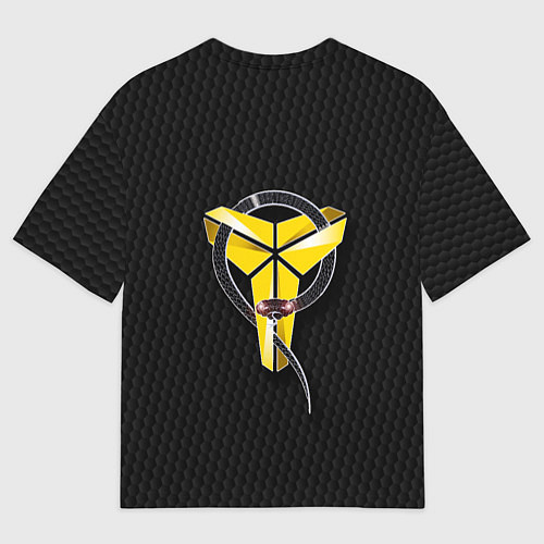 Мужская футболка оверсайз Kobe Bryant / 3D-принт – фото 2