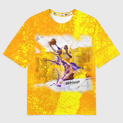 Футболка оверсайз мужская Kobe Bryant, цвет: 3D-принт