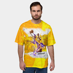 Футболка оверсайз мужская Kobe Bryant, цвет: 3D-принт — фото 2