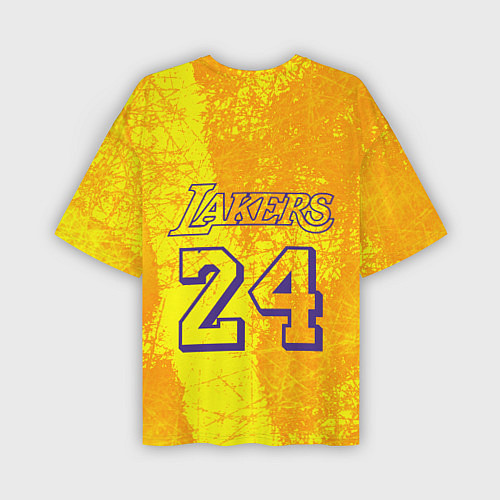 Мужская футболка оверсайз Kobe Bryant / 3D-принт – фото 2