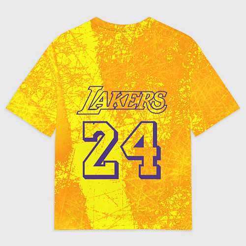 Мужская футболка оверсайз Kobe Bryant / 3D-принт – фото 2