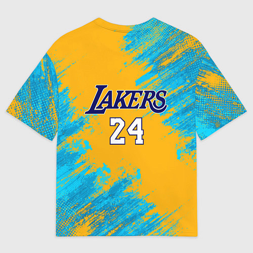 Мужская футболка оверсайз Kobe Bryant / 3D-принт – фото 2