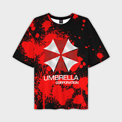 Футболка оверсайз мужская UMBRELLA CORP, цвет: 3D-принт