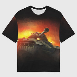 Мужская футболка оверсайз Tank