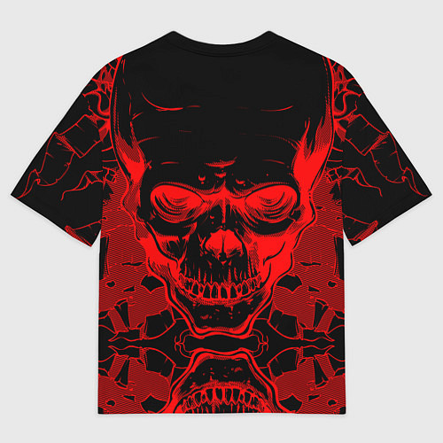 Мужская футболка оверсайз ACDC / 3D-принт – фото 2