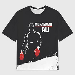 Футболка оверсайз мужская Muhammad Ali, цвет: 3D-принт