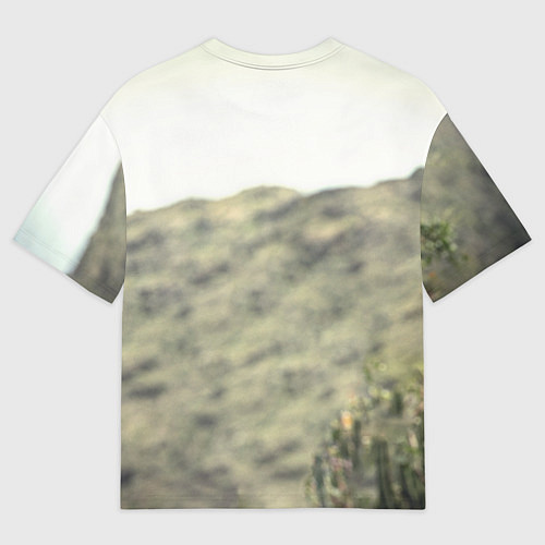 Мужская футболка оверсайз Ведьмак / 3D-принт – фото 2