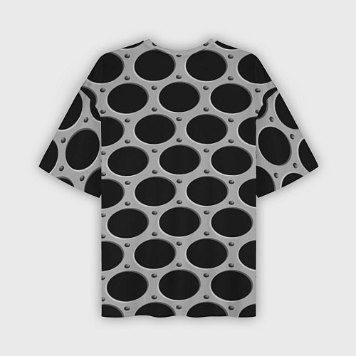 Мужская футболка оверсайз MERCEDES-BENZ / 3D-принт – фото 2