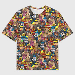 Футболка оверсайз мужская ROBLOX, цвет: 3D-принт