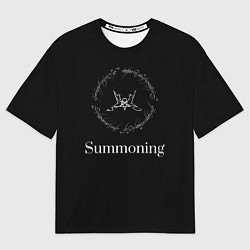Футболка оверсайз мужская Summoning, цвет: 3D-принт