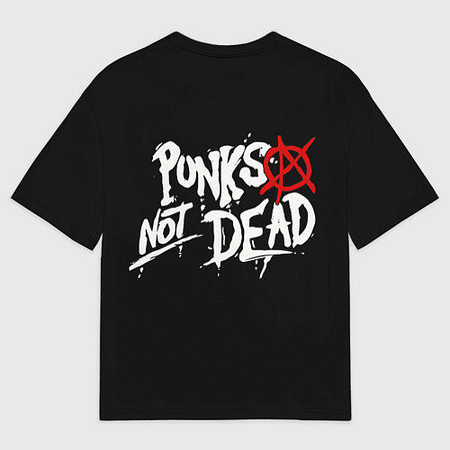 Мужская футболка оверсайз The Exploited / 3D-принт – фото 2