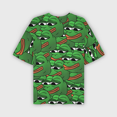 Мужская футболка оверсайз Pepe The Frog / 3D-принт – фото 2