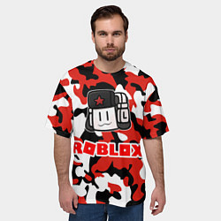Футболка оверсайз мужская ROBLOX, цвет: 3D-принт — фото 2