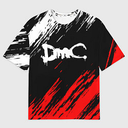 Футболка оверсайз мужская DEVIL MAY CRY DMC, цвет: 3D-принт