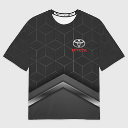 Футболка оверсайз мужская TOYOTA, цвет: 3D-принт