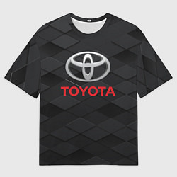 Футболка оверсайз мужская TOYOTA, цвет: 3D-принт