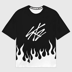 Мужская футболка оверсайз Stray Kids