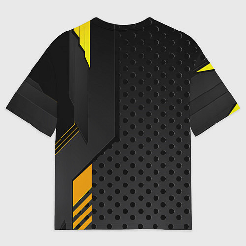 Мужская футболка оверсайз Mercedes-Benz / 3D-принт – фото 2