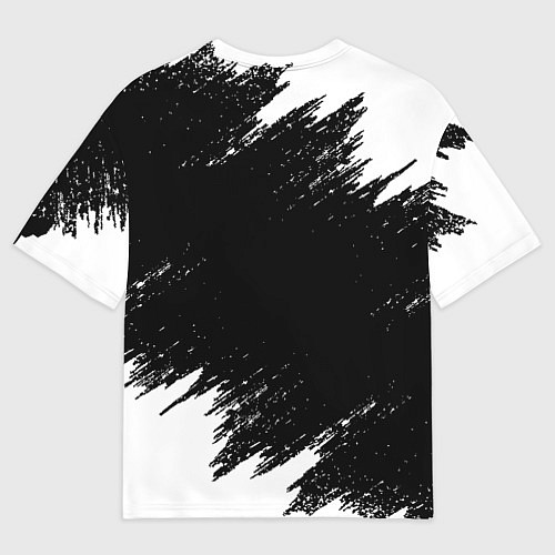 Мужская футболка оверсайз MERCEDES / 3D-принт – фото 2