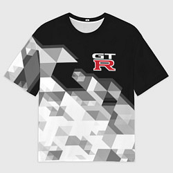 Мужская футболка оверсайз NISSAN GTR