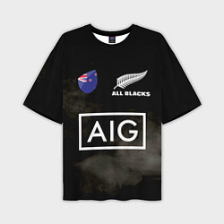 Футболка оверсайз мужская ALL BLACKS, цвет: 3D-принт