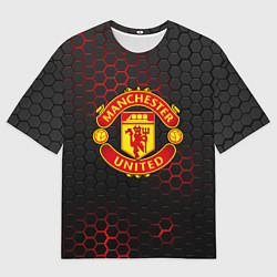 Мужская футболка оверсайз МАНЧЕСТЕР ЮНАЙТЕД