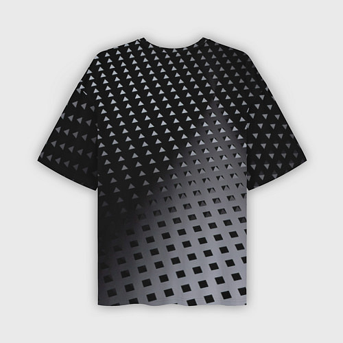 Мужская футболка оверсайз Текстура / 3D-принт – фото 2