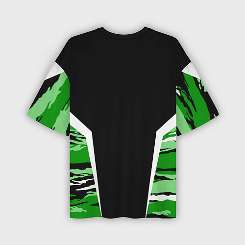 Мужская футболка оверсайз Пограничные Войска / 3D-принт – фото 2