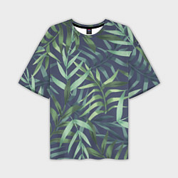 Мужская футболка оверсайз Арт из джунглей
