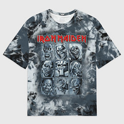 Мужская футболка оверсайз Iron Maiden