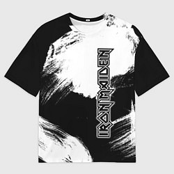 Футболка оверсайз мужская Iron Maiden, цвет: 3D-принт
