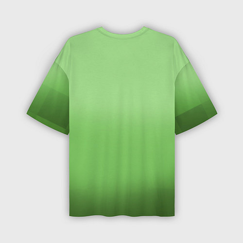Мужская футболка оверсайз MINECRAFT / 3D-принт – фото 2