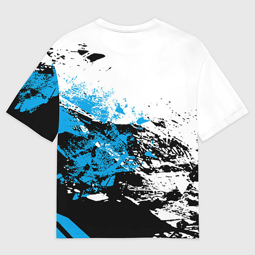 Мужская футболка оверсайз Audi RS / 3D-принт – фото 2