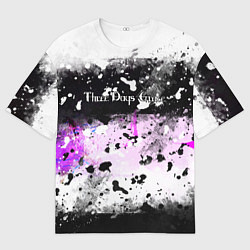 Футболка оверсайз мужская THREE DAYS GRACE, цвет: 3D-принт