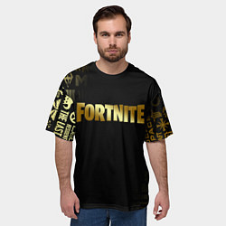 Футболка оверсайз мужская FORTNITE, цвет: 3D-принт — фото 2