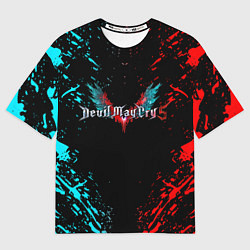 Футболка оверсайз мужская DEVIL MAY CRY, цвет: 3D-принт