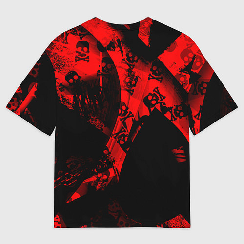 Мужская футболка оверсайз Bungou Stray Dogs / 3D-принт – фото 2